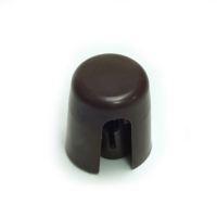 Держатель для провода 2х0,5; 2х0,75, цвет шоколад